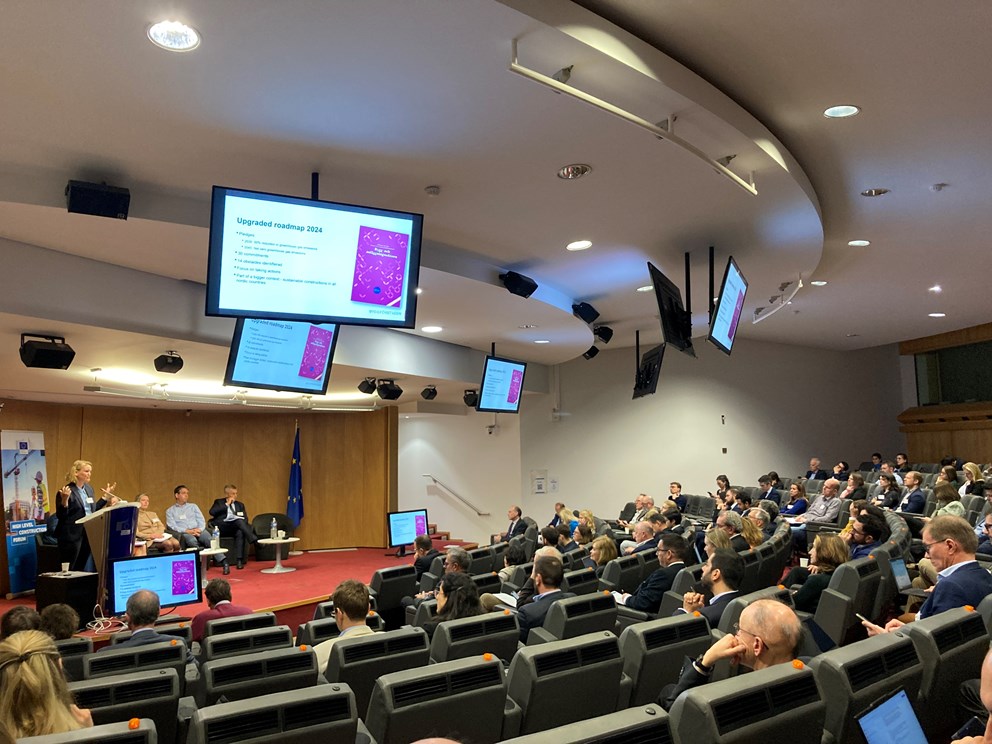 presentations from the conference hall