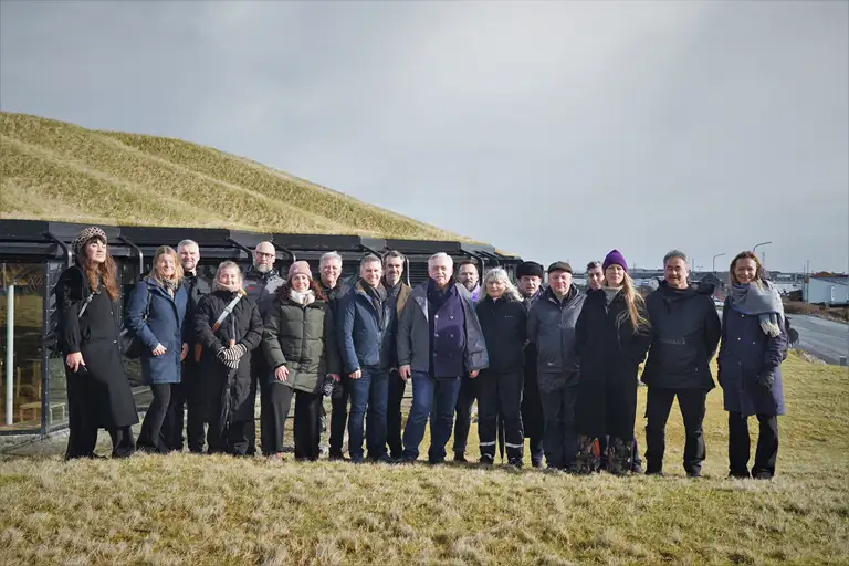 Group photo of the reference group from torshavn